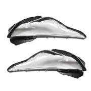 DURAFORCE For Infiniti FX35 2009-2013 Front Headlight Lens Clear Cover + Seal Glue