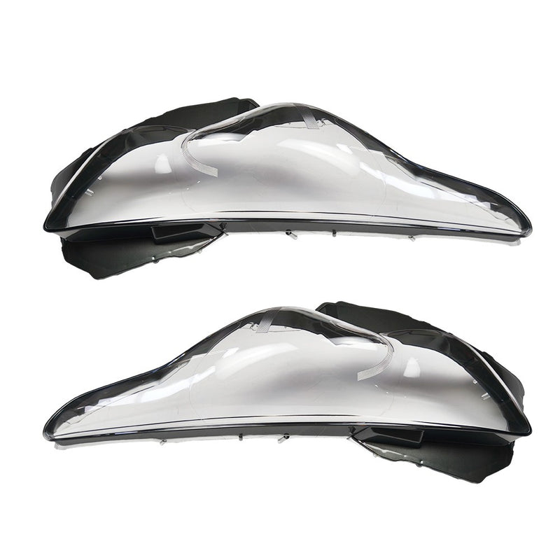 DURAFORCE For Infiniti FX35 2009-2013 Front Headlight Lens Clear Cover + Seal Glue