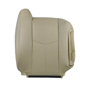 DURAFORCE For 2003 2004-2006 GMC Sierra Yukon Passenger Side Top Leather Seat Cover Tan