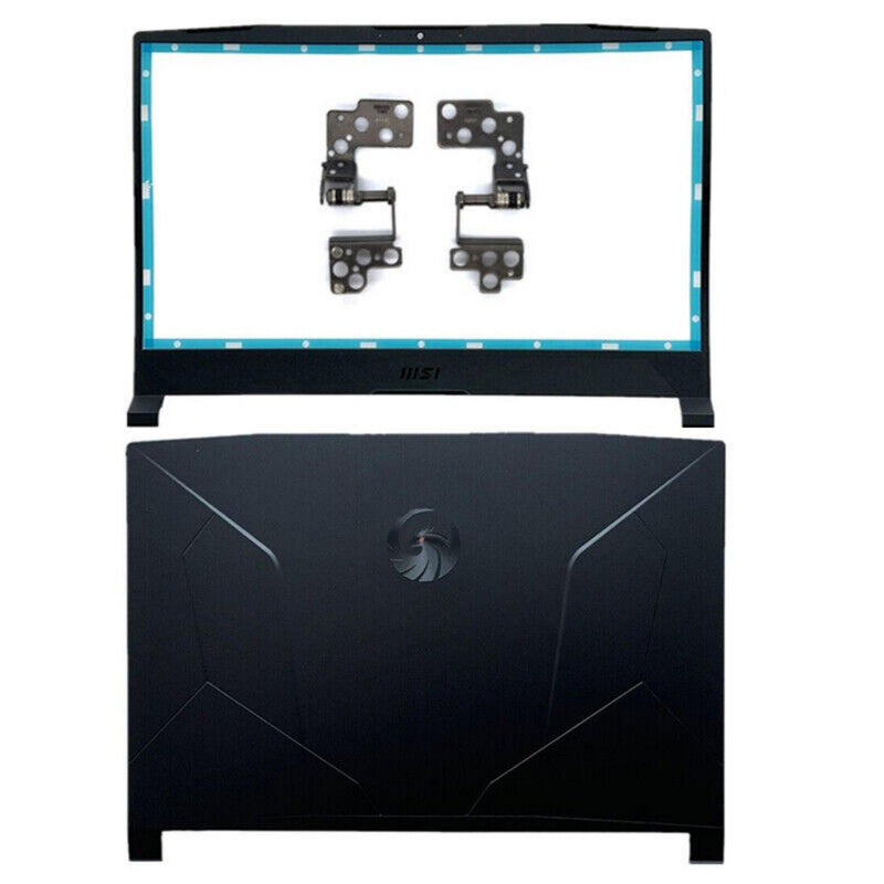 MS1581 MS 1582 Plastic Back Cover Bezel Hinges Black for MSI Katana GF66 11UG