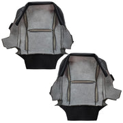 DURAFORCE For 2004 2005-2009 Lexus RX350 RX330 RX400 Front Bottom Leather Seat Cover Black