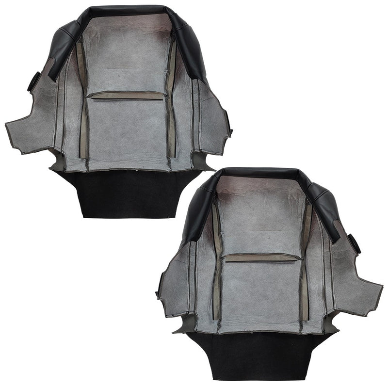 DURAFORCE For 2004 2005-2009 Lexus RX350 RX330 RX400 Front Bottom Leather Seat Cover Black