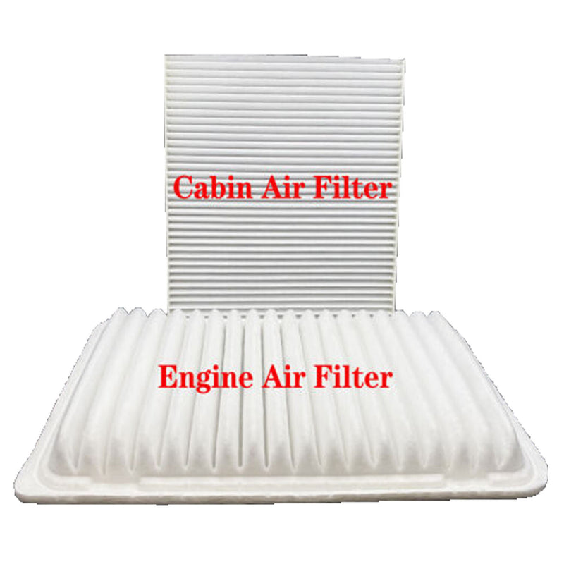 DURAFORCE Engine+ Cabin Air Filter For Toyota Sienna 3.5L(2007-09) 3.3L(04-2006) Combo Set