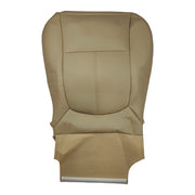 DURAFORCE Passenger Bottom Leather Seat Cover Tan For 2011 2012 - 2014 Ford F150 Lariat