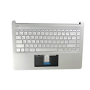 DURAFORCE For HP 14-dq 14s-dq 14s-dr 14s-fq Palmrest w/ Backlit Keyboard L88206-001 New US