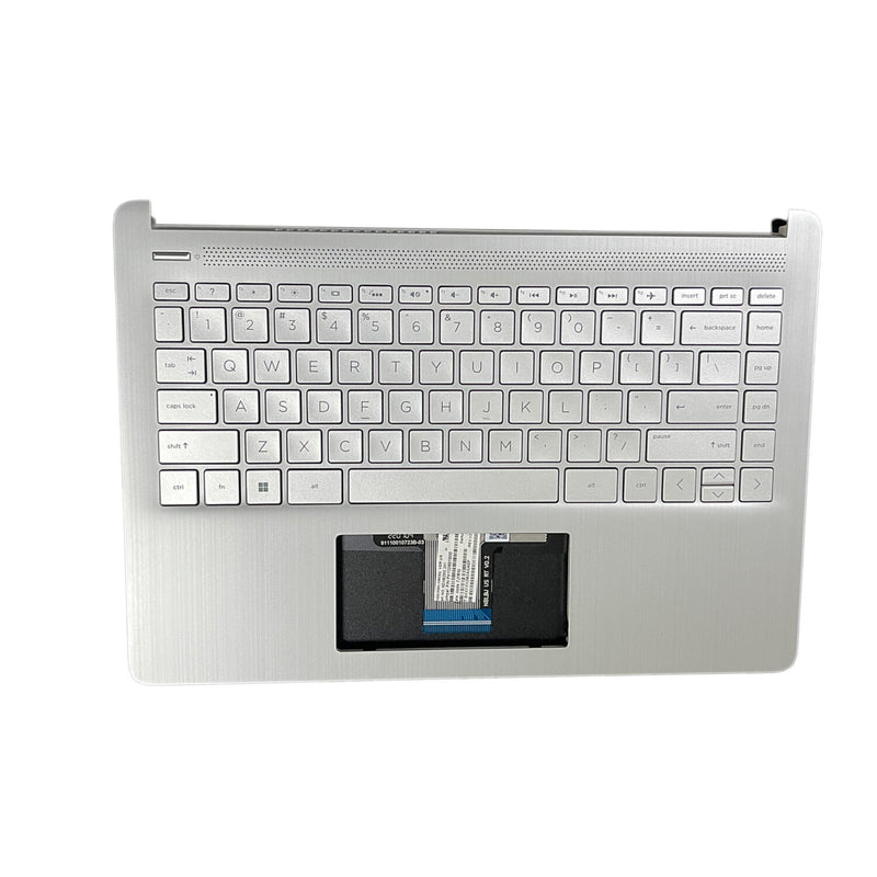 DURAFORCE For HP 14-dq 14s-dq 14s-dr 14s-fq Palmrest w/ Backlit Keyboard L88206-001 New US