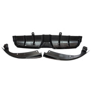 DURAFORCE For 2016-21 Civic Sedan Gloss Black DIffuser Kit W/ LED Light