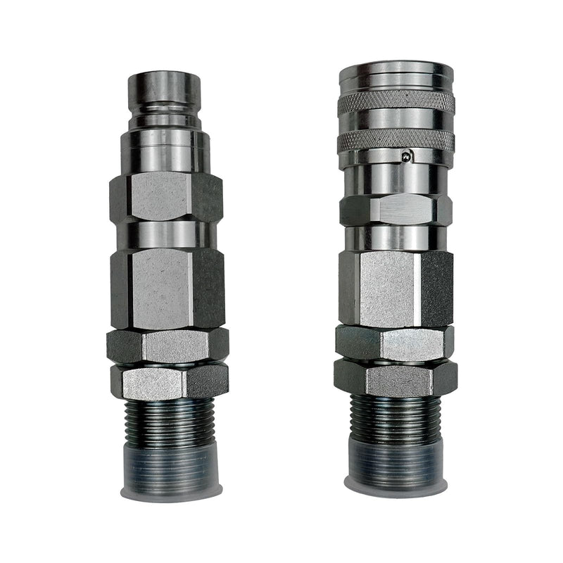 DURAFORCE Hydraulic Quick-Connect Coupler For John Deere 332 326D 280 332D 325 333D 270