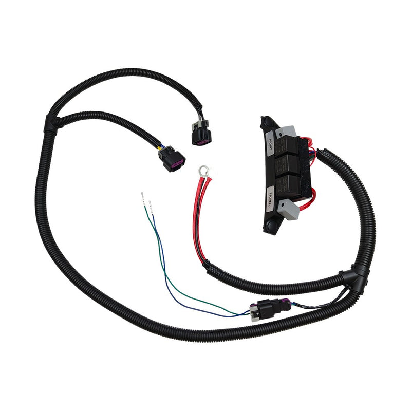 DURAFORCE Dual Speed Electric Fan Wiring Harness 674-00923 For Chevy Avalanche 1500 2500