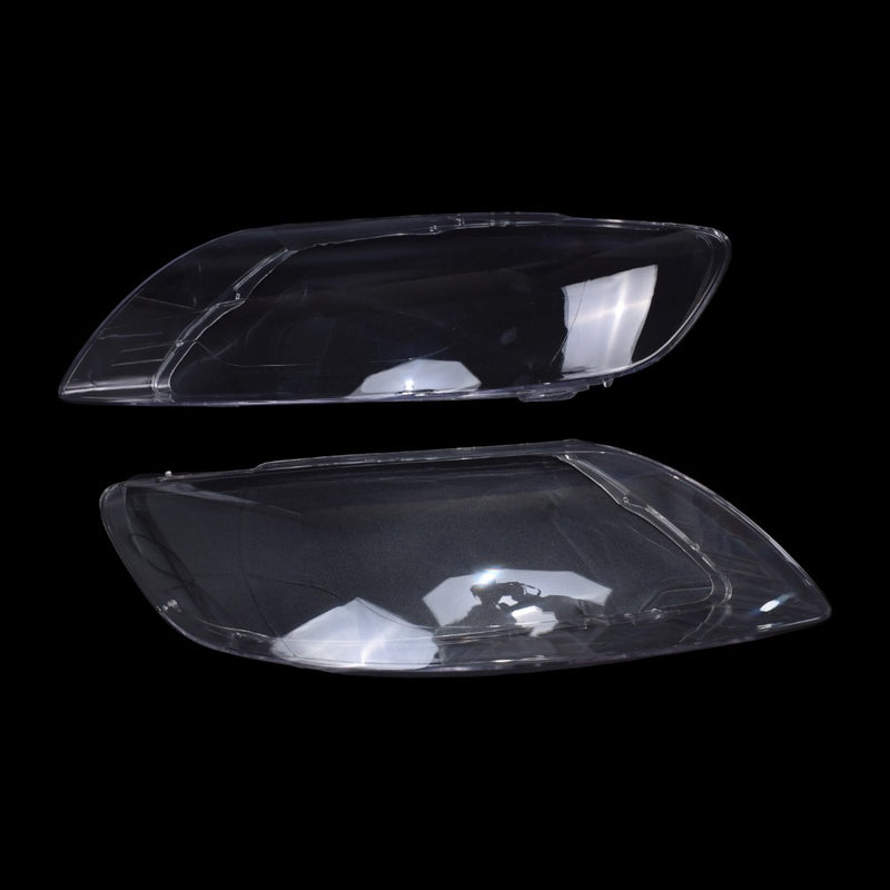 DURAFORCE Front Pair Headlight Lens Cover For Audi Q7 2006-2015 Waterproof 4L0941029