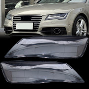 DURAFORCE For 2012-2015 Audi A7 S7 RS7 Left & Right Front Headlights Headlamps Lens Covers