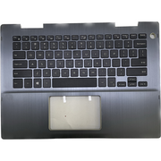 DURAFORCE For Dell Inspiron 14 5481 5482 NOT MF Palmrest NO-Backlit Keyboard Gray 9VMHF US