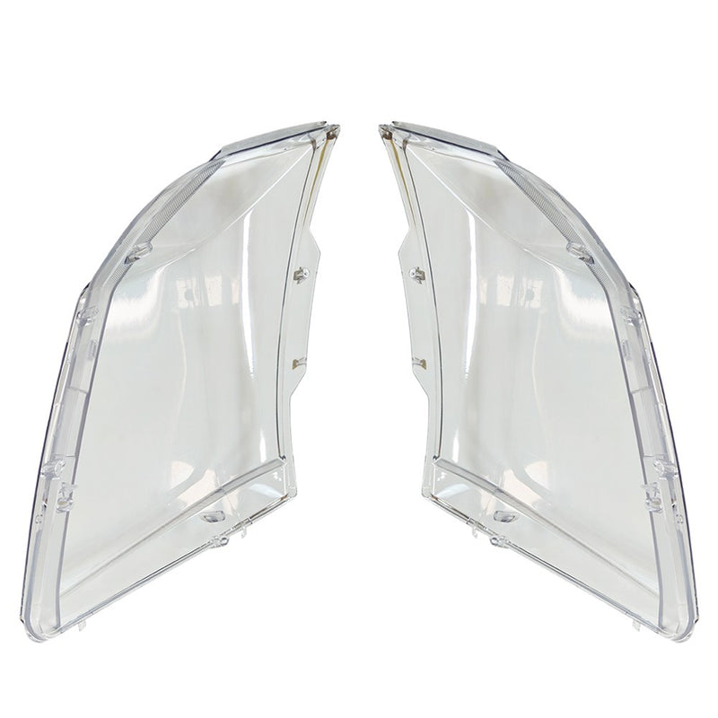 DURAFORCE For Cadillac CTS 2008-2013 New A Pair Front Headlight Lens Clear Cover+Glue