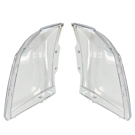 DURAFORCE For Cadillac CTS 2008-2013 New A Pair Front Headlight Lens Clear Cover+Glue