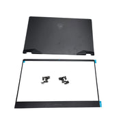 DURAFORCE Black Back Cover Bezel Hinges For MSI GE66 Vector GP66 MS-1541 MS-1542 1543 Top