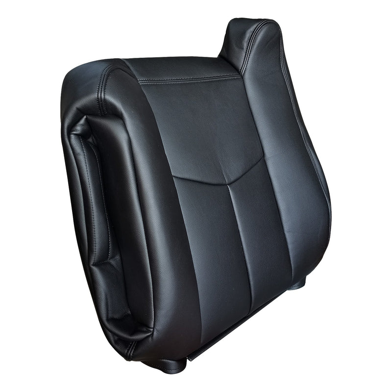 DURAFORCE Driver Top Leather Seat cover Dark Gray For 2003-2006 Chevy Silverado Avalanche