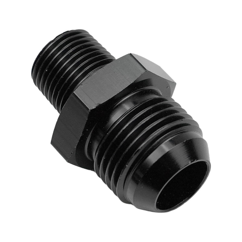 DURAFORCE 10AN Male Flare to 3/8" NPT Pipe Fitting Adapter Connector Union Straight