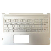 DURAFORCE New 857283-001 Palmrest Keyboard W/Backlit For HP ENVY X360 M6-AQ 15AQ Silver US