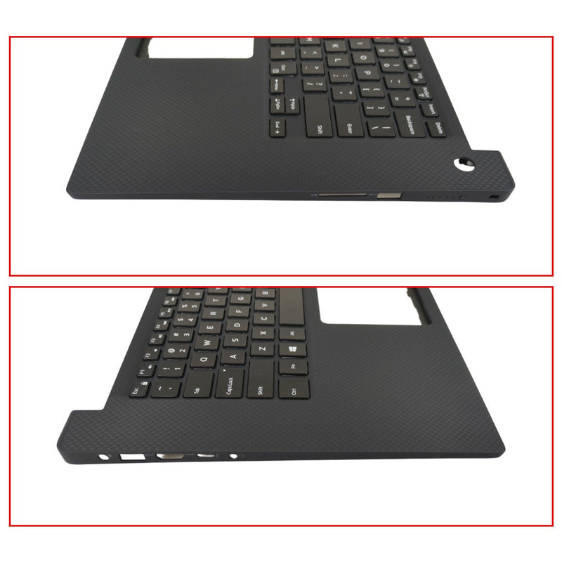 DURAFORCE For Dell XPS 9570 7590 Precision 5530 5540 Palmrest Keyboard Backlit 0JG1FC