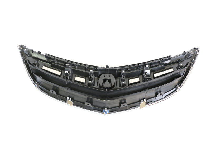 DURAFORCE Front Upper Chrome Grill Mesh Grille for Acura ILX 2013 2014 2015 13 14 15