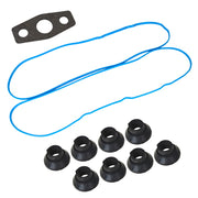 DURAFORCE For Chevy GMC 4.8/5.3/6.0/6.2/7.0L Valve Cover Graphite Gasket Set Grommets Kit