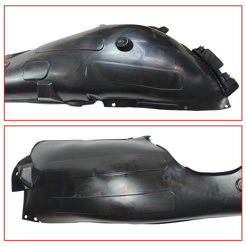 DURAFORCE 2PC Front Inner Fender Liner Set For 2020 Hyundai Sonata HY1248182 HY1249182