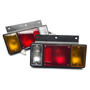 DURAFORCE For 1987-2019 Isuzu NPR NQR NRR FSR FR Rear Tail Lights Tail Lamps Left & Right