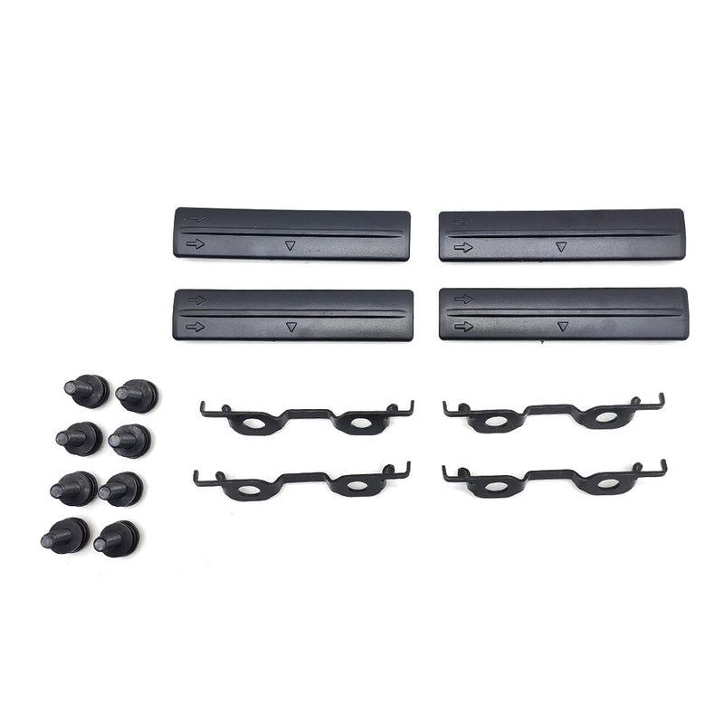 DURAFORCE Roof Rack Removal Kit With Covers For Toyota 4Runner 2004-2018 Rav4 2006-2017