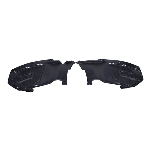 DURAFORCE 2Pcs Front Left Right Fog Light Cover Set for Ford Explorer 2017 Sport