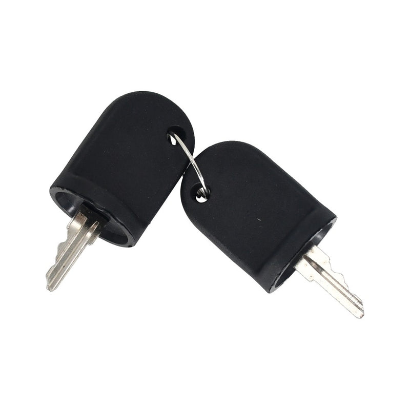 DURAFORCE 2 Pcs FOR EZGO Golf Cart Ignition Keys 611282 for 2008-Up RXV Gas/Electric Model