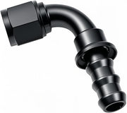 DURAFORCE 10AN 90 Degree Push Lock Hose Fitting End AN10 Female Swivel Push-on/Lock Hose