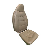 DURAFORCE For 1999 2000 Ford F250 F350 Front Driver Side Top & Bottom Leather Seat Covers