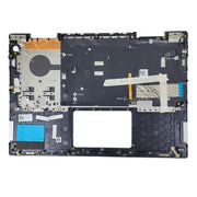 DURAFORCE Silver Palmrest For Dell Inspiron 5482 5491 Keyboard w/Backlit Upper Case 041KVJ