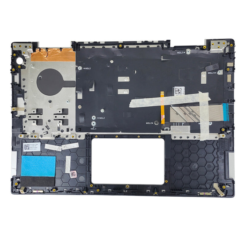 DURAFORCE Silver Palmrest For Dell Inspiron 5482 5491 Keyboard w/Backlit Upper Case 041KVJ