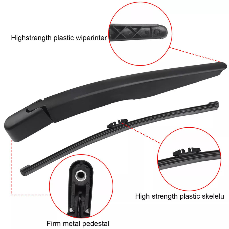DURAFORCE Rear Window Windshield Wiper Blade Arm For Ford Escape Explorer 2011-2024
