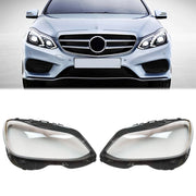DURAFORCE Headlight Lens Cover For Mercedes W212 E-Class E350 E500 E250 2015