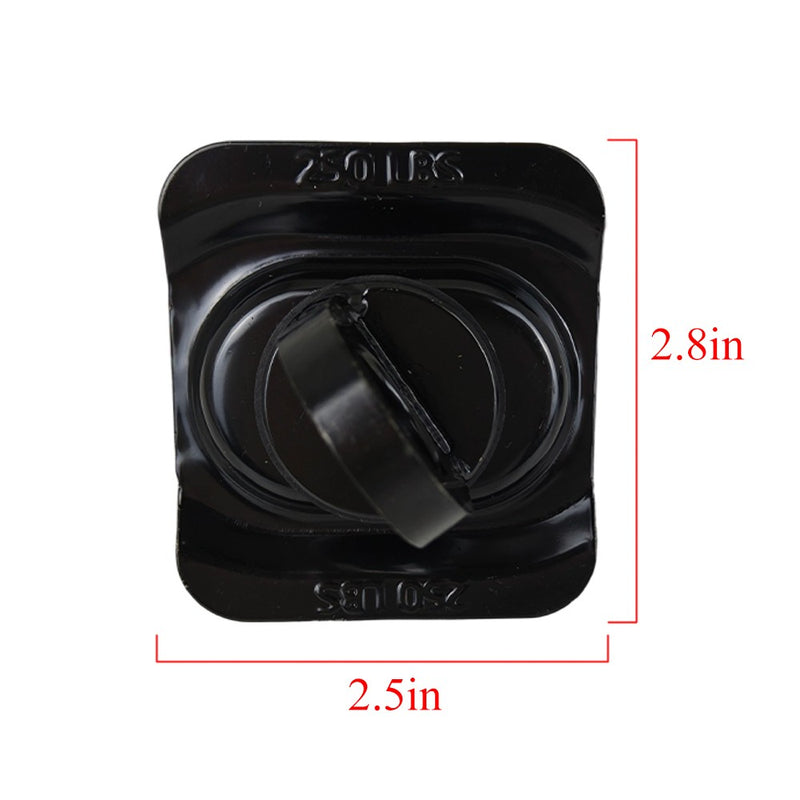 DURAFORCE New For 2014-24 Chevy Silverado GMC Sierra 4Pcs Truck Bed Tie Down Loop 23146899
