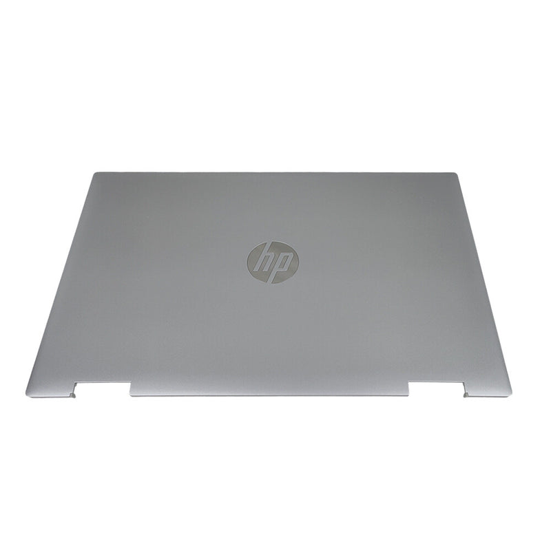 DURAFORCE New Thin Back Cover w/Cable For HP Pavilion X360 15-ER Top Silver Lid M45108-001