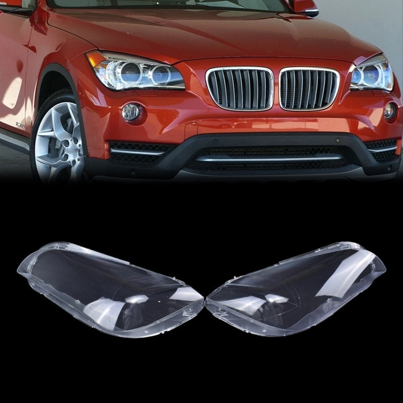 DURAFORCE Clear Headlight Lens Replace Cover For BMW X1 E84 2010-2015 Left Right Side
