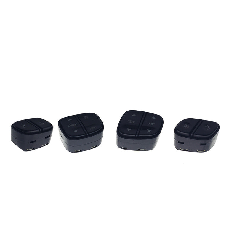 DURAFORCE 4Pcs For Chevy Silverado 1500 GMC Sierra Steering Wheel Switch Control Buttons