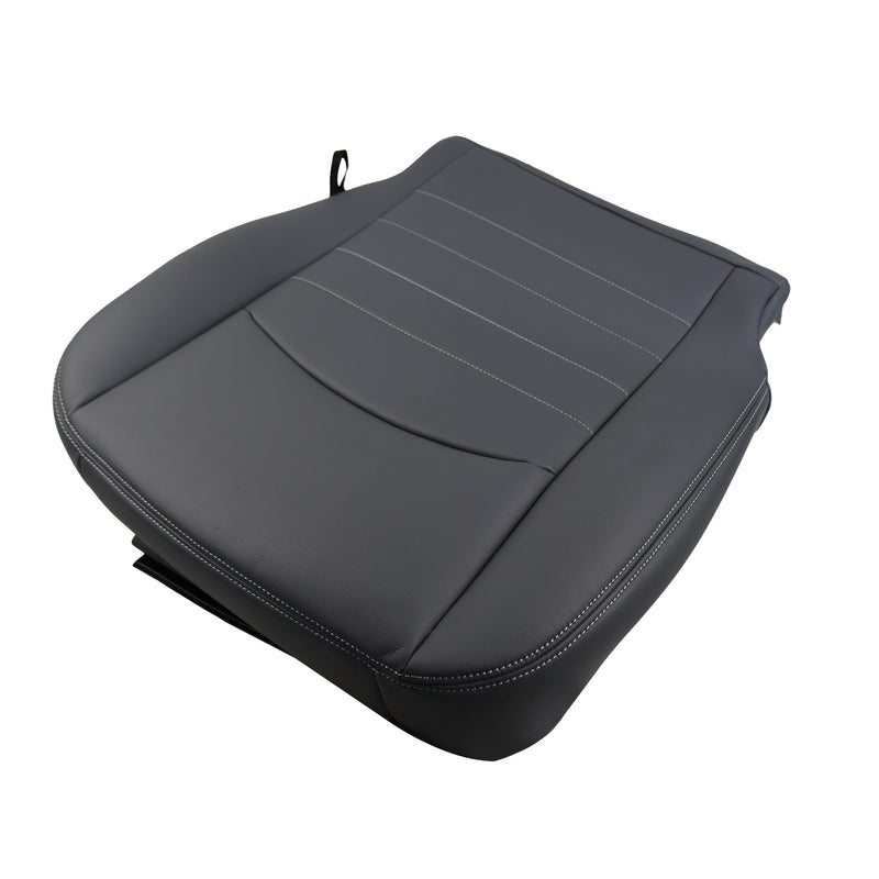 DURAFORCE Driver Bottom Seat Cover Dark Gray For 2013-18 Dodge Ram 1500 2500 Work Truck ST