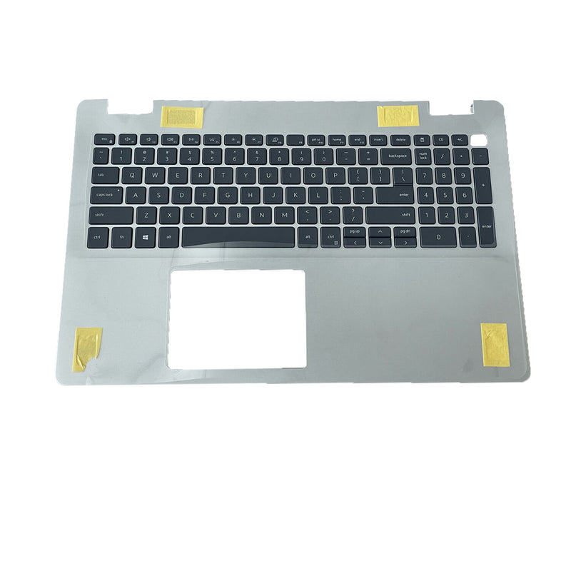 DURAFORCE 0V5JHC Palmrest w/Backlit Keyboard NO-Type-C Silver For Dell Inspiron 5593 V5JHC