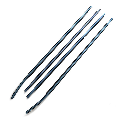 DURAFORCE For 2012-2014 Toyota Camry Car Door Side Window Trim Moulding Belt Weatherstrip