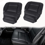 DURAFORCE Driver & Passenger Bottom Seat Cover Black For 2014 2015 -2019 GMC Yukon Sierra