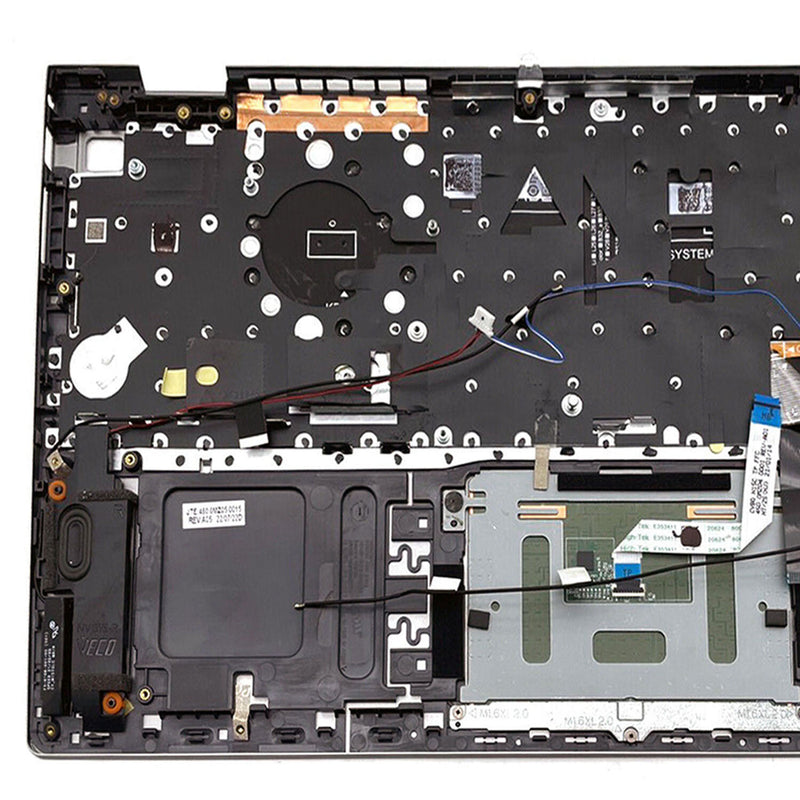 DURAFORCE For Dell Inspiron 15Pro 5510 5515 Palmrest Backlit Keyboard Touchpad 06P0TG Gray