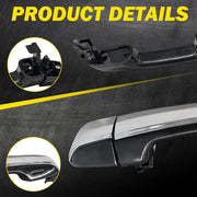 DURAFORCE 2X Rear Exterior Door Handle Left+Right 69210-60170 For 2010-20 Toyota 4Runner K