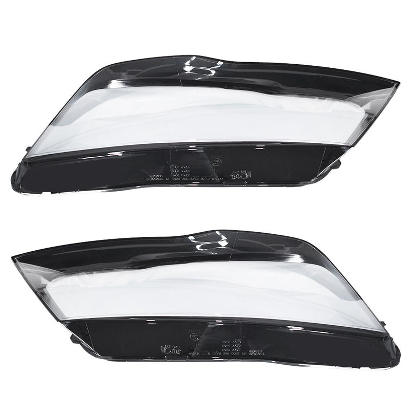DURAFORCE For 2012-2015 Audi A7 S7 RS7 Left & Right Front Headlights Headlamps Lens Covers