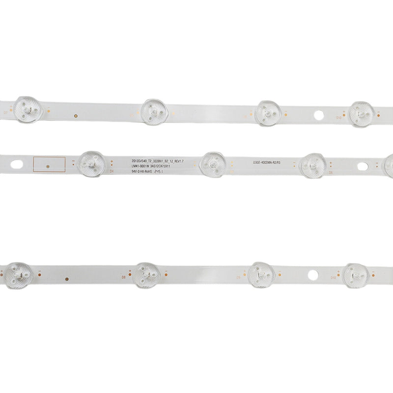 DURAFORCE LED Strip for Samsung UE40h5303 D3GE-400SMA-R2 D3GE-400SMB-R2 BN96-28766A 28767A