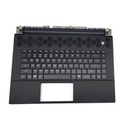 DURAFORCE New Palmrest For Alienware M16 R1 Keyboard W/Backlit Black Upper Case 0CGM3Y US