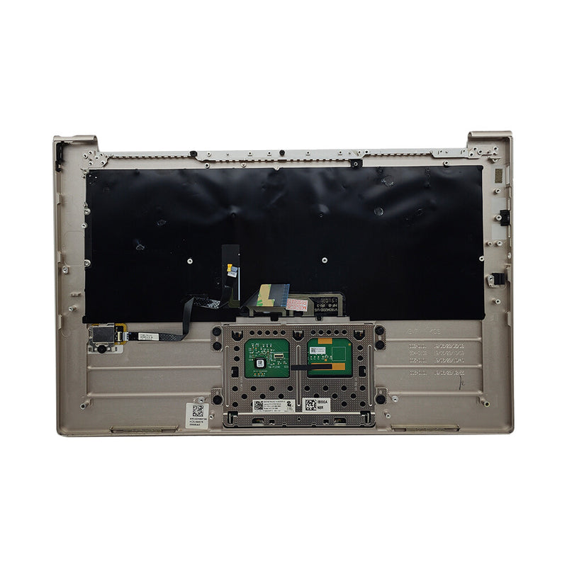 DURAFORCE Palmrest For Lenovo Yoga C940-14IIL Keyboard Backlit Touchpad 5CB0U44278 Gold US